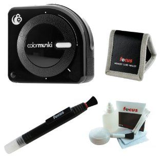 Xrite CMUNPH Colormunki Photo Monitor + Memory Card Wallet + Deluxe Cleaning and Care Kit + Lens Cleaning Pen Electronics