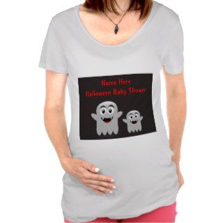 Lil Ghost Baby Shower Maternity T Shirts