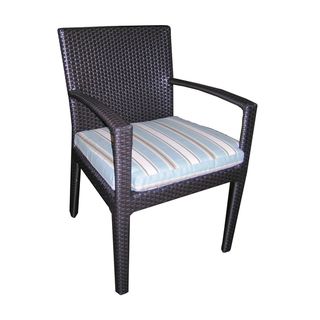 Maryland Collection Wicker Outdoor Dining Chair with Cushion Dining Chairs