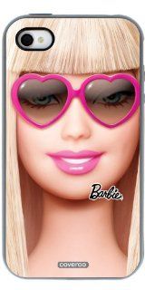 Coveroo Barbie   Heart Sunglasses iPhone 4/4S Guardian Case, Black Black Cell Phones & Accessories