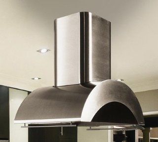 Vent A Hood 66"" Island Range Hood with 1100 CFM T400 Island Cluster Blower, Contemporary Series Hood IZTH466SS Stainless Steel Kitchen & Dining