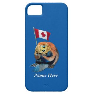 Beaver & Canadian Flag iPhone 5 id Case iPhone 5 Covers