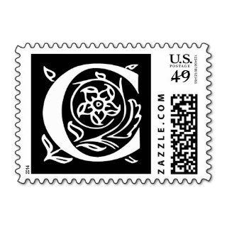 Fancy Letter C Stamp