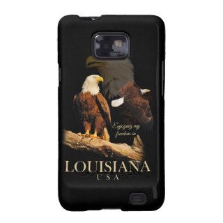 Louisiana Patriot Eagle Montage Galaxy SII Case