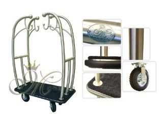 Stainless Steel Hotel Luggage Cart 