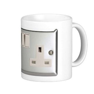 UK AC BS 1363 Plug Socket [British Standard] Mugs
