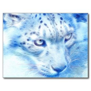 *Snow Leopard* Wild Spirit Post Card