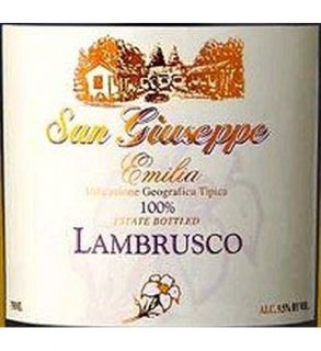 San Giuseppe Lambrusco 2011 750ML Wine