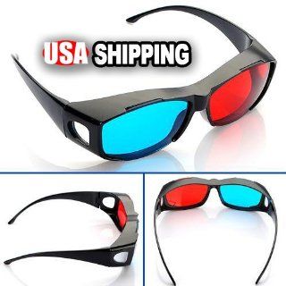 Red blue / Cyan Anaglyph Simple Style 3d Glasses 3d Movie Game extra Upgrade Style (1Pcs With Different Style)   Tools Products  