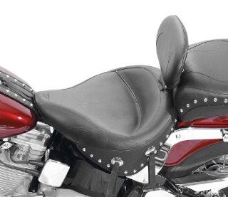 Mustang Wide Touring Studded Solo Seat with Driver Backrest 79120 Automotive