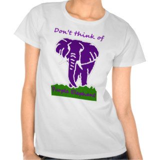 My Purple Elephant Tee Shirts