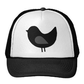 Bird Silhouette Design Trucker Hats