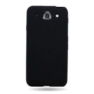 CoverON(TM) Soft Silicone BLACK Skin Cover Case for LG E980 OPTIMUS G PRO [WCH451] Cell Phones & Accessories