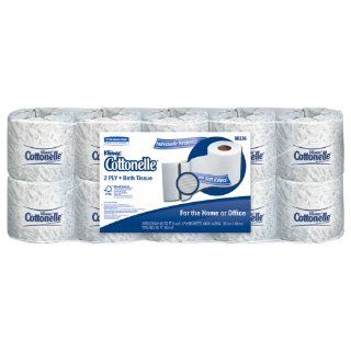 Kimberly Clark Kleenex Cottonelle Standard Roll Bathroom Tissue (4 Bundles of 10 Rolls, 451 Sheets Per Roll)