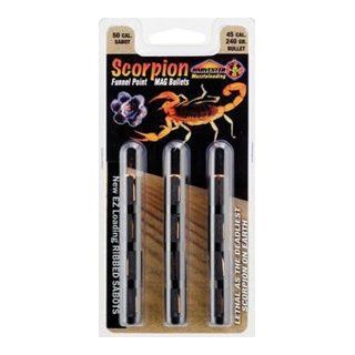 Jron Scorpion 50C Sabot .451 Funnel Point Mag Bullet  Gunsmithing Tools And Accessories  Sports & Outdoors