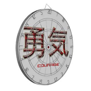 ver.03 Clear back   Courage   勇気 Dart Board