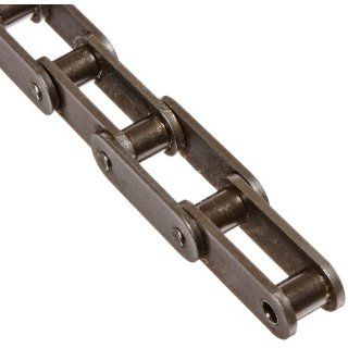 Morse C2060HR 10FT Double Pitch Standard Roller Chain ANSI C2060H Riveted 1 Strand Steel 1 1/2 Pitch 0.468" Roller Diamter 1/2" Roller Width 8500lbs Average Tensile Strength 10ft Length"