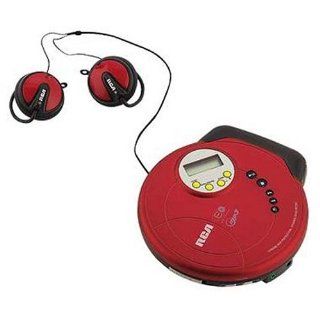 RCA RP2520  Personal CD Player   Red   Players & Accessories
