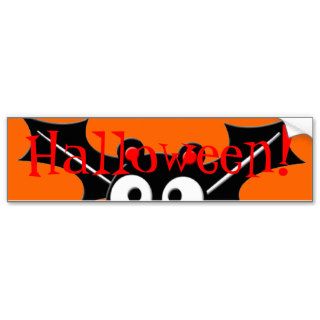 cute funny cartoon bat bumper stickers