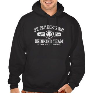 St. Patrick's Day Drinking Team Hooded Pullover
