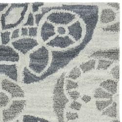 Handmade Chatham Treasures Silver New Zealand Wool Rug (2'6 x 4') Safavieh Accent Rugs