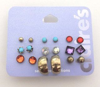 Set of 9 Pairs of Earrings for Girls By Claire's (470)  Other Products  