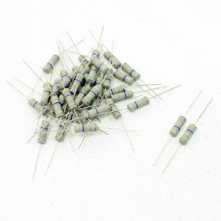 470K Ohm 2W Resistance Axial Lead Type Carbon Film Resistors 40 Pcs
