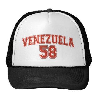 Venezuela Country Code Cap Trucker Hats