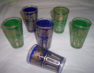 Moorish tea Glasses By Treasures of Morocco Teapots Kitchen & Dining
