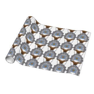 United States Air Force Security Forces Gift Wrap Paper