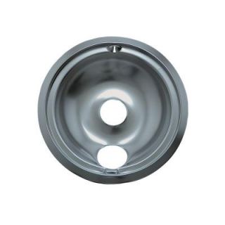 Range Kleen 8 in. B Style Drip Pan in Chrome 120A