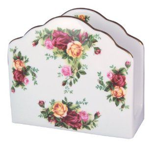Royal Albert Old Country Roses Napkin Holder Kitchen & Dining