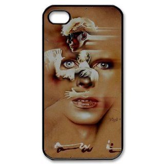 Custom David Bowie Cover Case for iPhone 4 4s LS4 1592 Cell Phones & Accessories