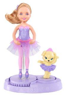 Barbie Pink Shoes Chelsea & Friends Amber Hair Doll & Puppy Toys & Games