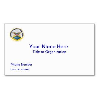 Defense Information Systems Agency Business Card