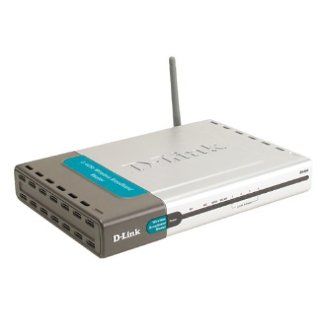D Link DI 624 Wireless Cable/DSL Router, 4 Port Switch, 802.11g, 108Mbps Electronics