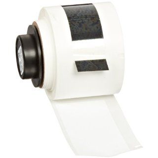 Brady PTL 20 459 Permanent Polyester TLS 2200/TLS PC Link Labels , White (100 Labels per Roll, 1 Roll per Package)