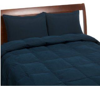 Columbia Down Alternative Full/Queen Mini Comforter Set, Navy  