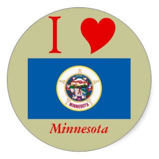 Minnesota State Flag Sticker