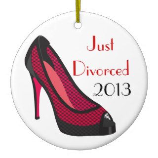 Just Divorced Christmas Ornament