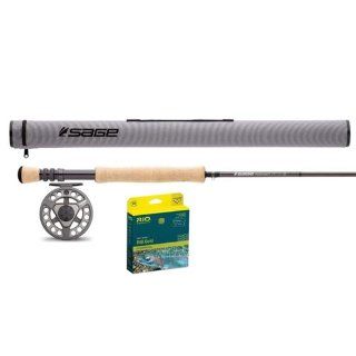 Sage Approach 2016K 690 4 Fly Outfit  Fly Fishing Rod And Reel Combos  Sports & Outdoors