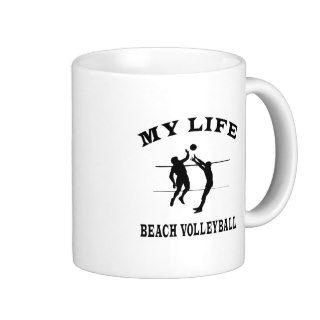 Beach Volleyball My Life Coffee Mugs