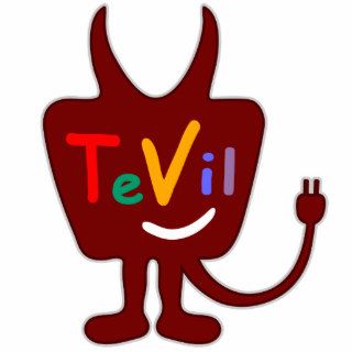 Tevil Evil TV Tivo Parody Photo Cut Outs