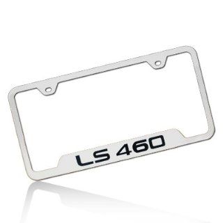 Lexus LS 460 Polished Steel License Plate Frame Automotive