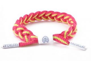 Rastaclat Viper Neon Pink Yellow Shoelace Bracelet Clothing