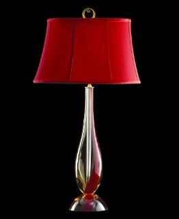Waterford Crystal EVOLUTION RED & AMBER Table Lamp    
