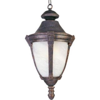 Illumine 1 Light Outdoor Hanging Lantern Marble Glass Empire Bronze Finish HD MA42563177