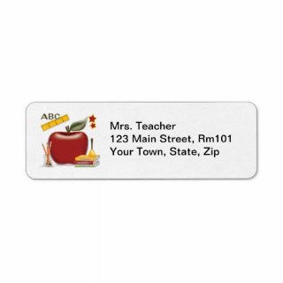 Mrs. Teacher Address Labels