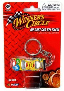 Kyle Busch #18 M&M's Car Winner's Circle Die Cast Keychain Sports & Outdoors