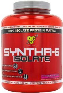 BSN SYNTHA 6 ISOLATE    Strawberry Milkshake, 4.01 lb (48 Servings) Health & Personal Care